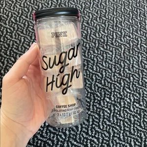 PINK exfoliating soap cubes